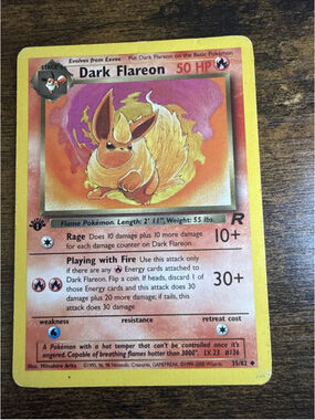 Dark Flareon 35/82 Team Rocket Regular
